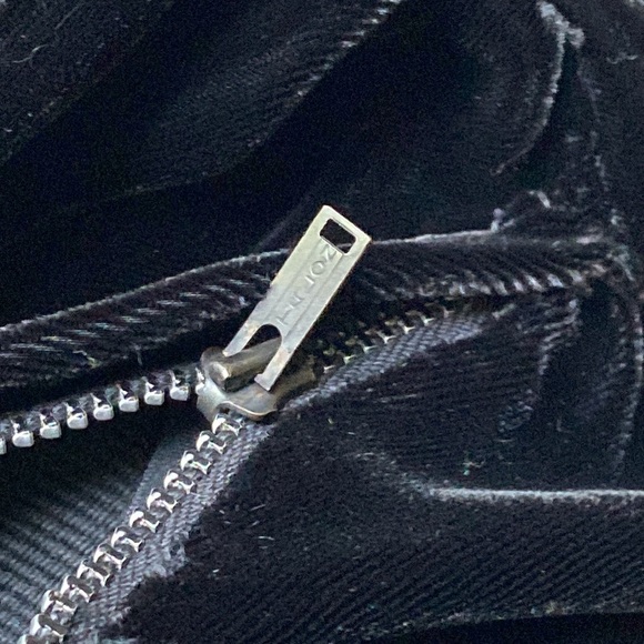 1930s black velvet dress - Picture 6 of 7